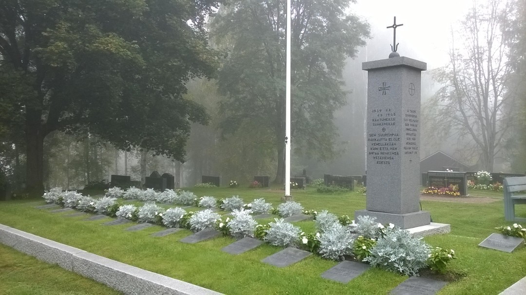 Hautausmaa.