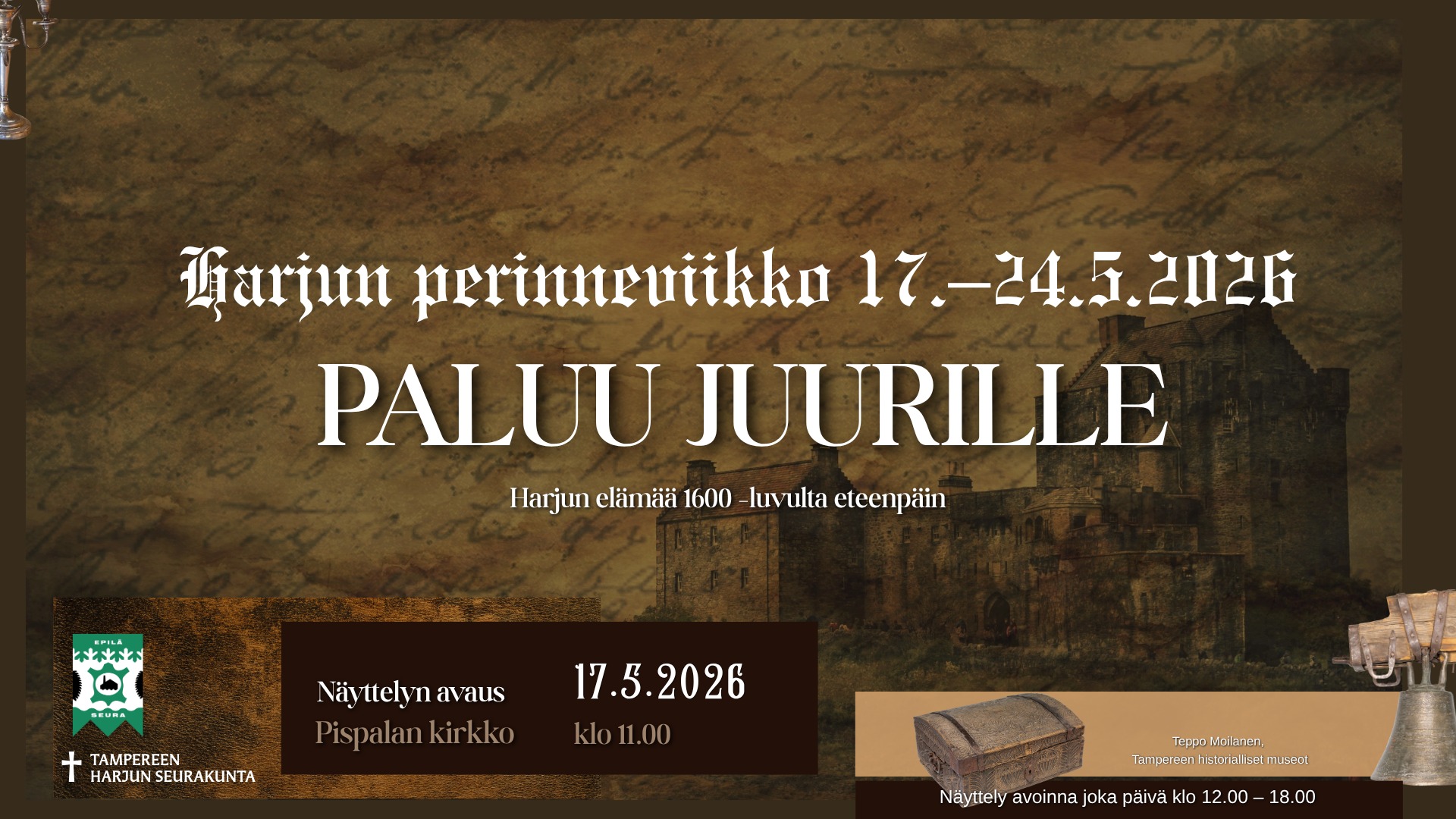Tapahtuman mainos.