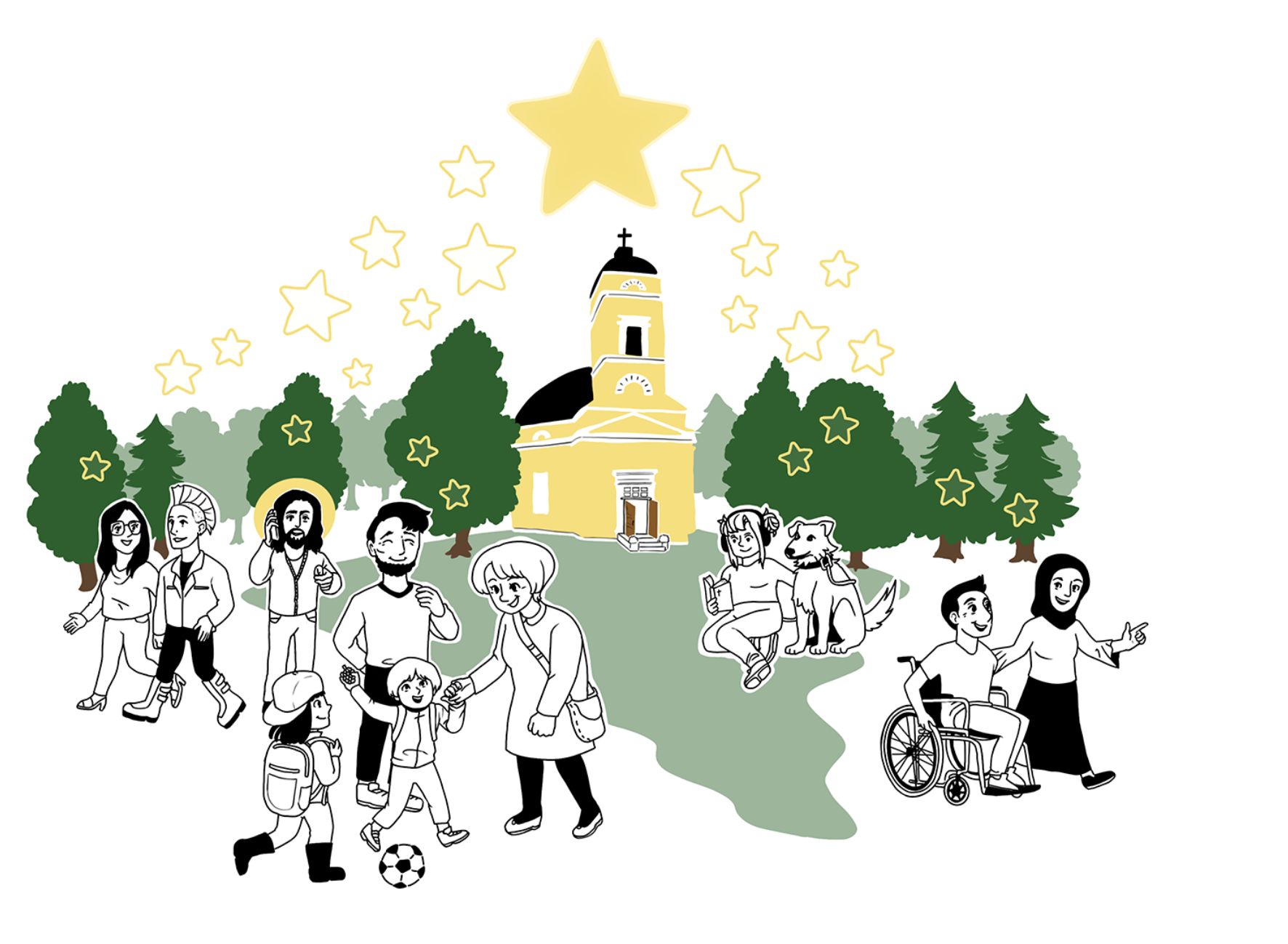 Nokian seurakunnan strategian kuva.