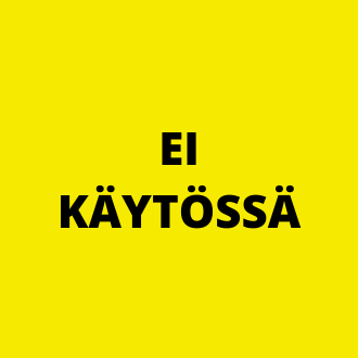 Ilmoitus: tila ei käytössä.