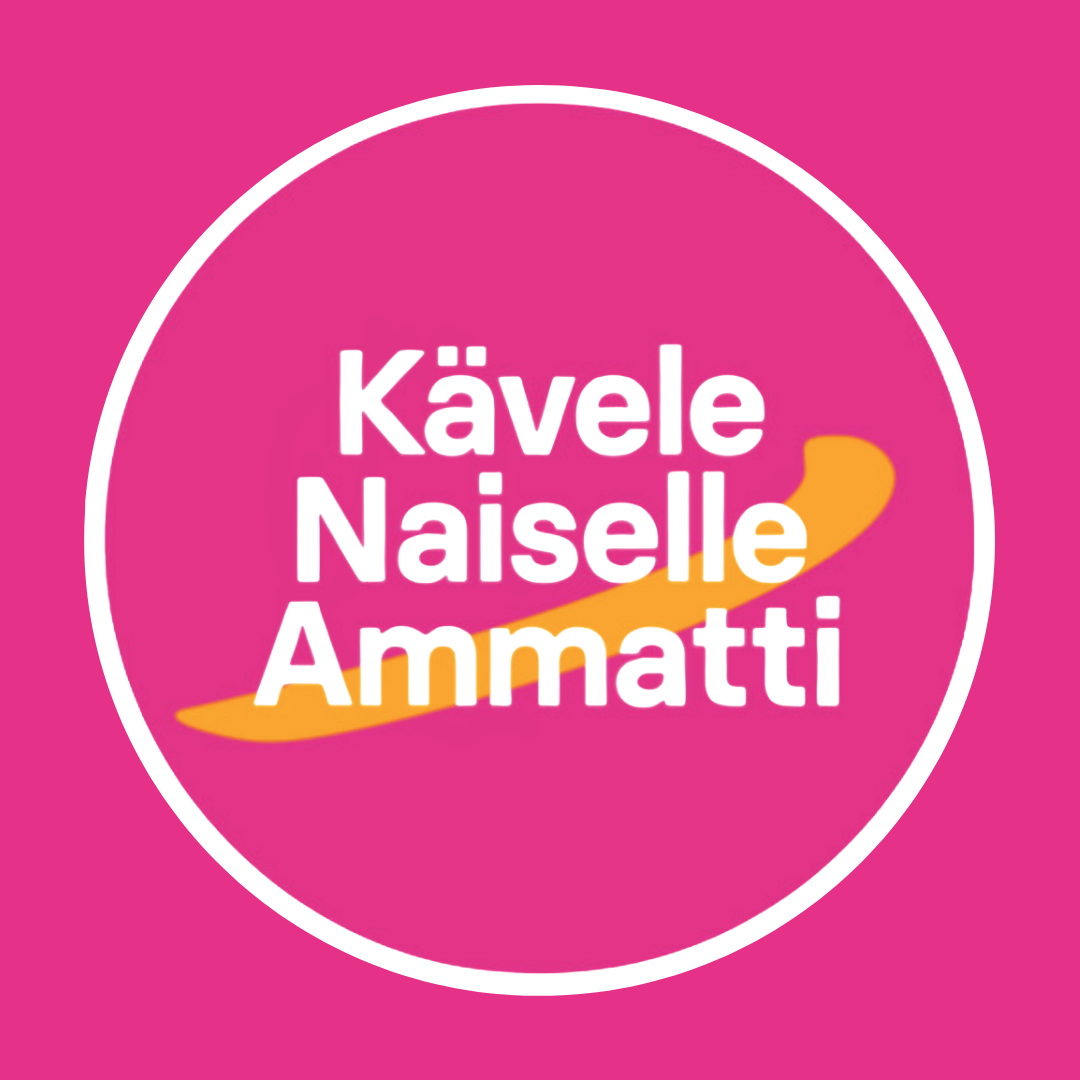 Kävele Naiselle Ammatti -logo